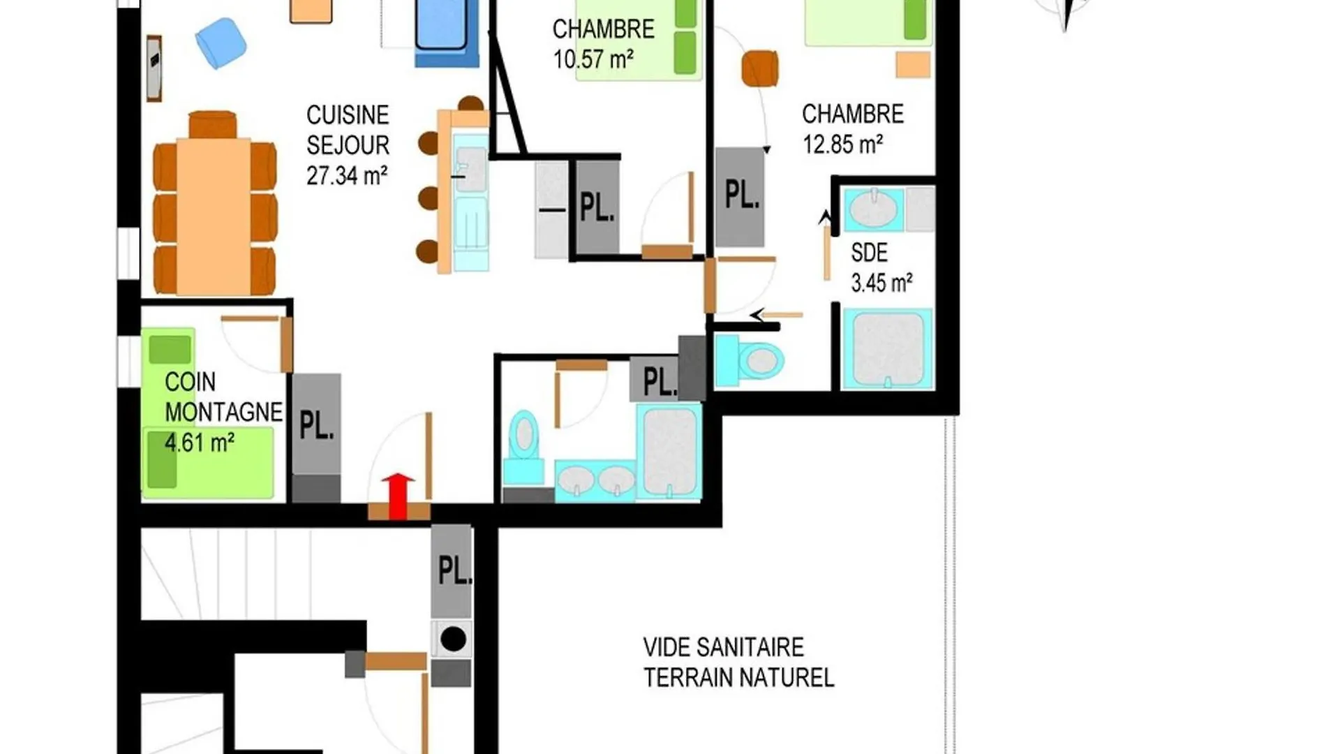 Appartement Spacieux Pour 8 Personnes A Val Cenis Lanslevillard, Proche Des Pistes Et Commodites - Fr-1-508-38 Lanslebourg-Mont-Cenis Apartment